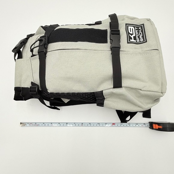 K9 Sport Sack Air 2 Dog Backpack Carrier Small Light Grey Pet Hiking Travel - Picture 7 of 9